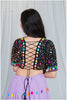 Shades of Mirror - Long Multi Top - Black