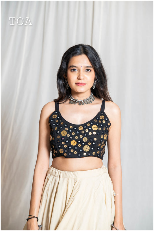 Tamba Mirror SP Top - Black