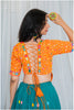 Shades of Mirror - Long Multi Top - Orange