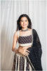 Beige to Black Ajrakh Grace Top Only