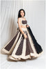 Beige To Black Ajrakh Grace Outfit