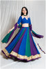 Premium Dual-Color Georgette Dupatta