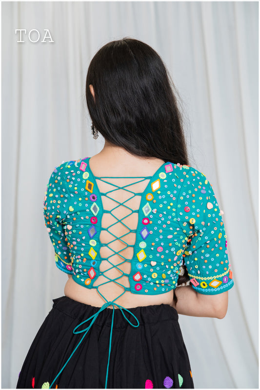 Shades of Mirror - Long Multi Top - Rama