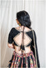 Sequins Sitara Black Vintage Top