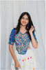 Shades of Mirror - Long Multi Top - Royal Blue