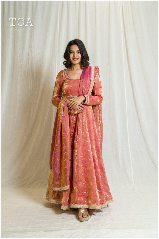 Pink Bliss Anarkali