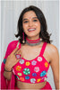 Shades Of Mirror - Random Multi Mirror Work Outfit - Pink