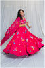 Shades Of Mirror - Random Multi Mirror Work Outfit - Pink