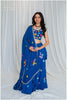 Shades Of Mirror - Multi Mirror Work Dupatta - Blue