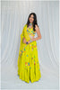 Shades Of Mirror - Random Multi Mirror Work Outfit -Lime Green