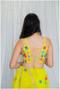 Shades Of Mirror - Random Multi Mirror Work Outfit -Lime Green