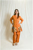 Festive co-ord Chanderi Mustard