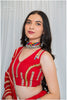 Shades of Border - SL Top - Red