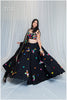 Shades Of Mirror - Black Mirror Work Skirt Only