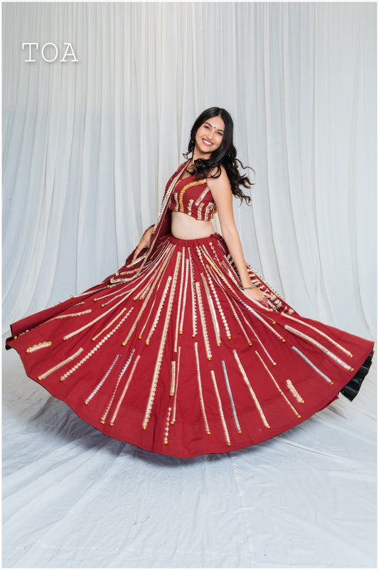 Shades of Border - BKD 1.O SL Outfit - Maroon