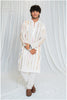 Shades Of Borders - BKD 1.O Kurta - Off White