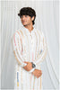 Shades Of Borders - BKD 1.O Kurta - Off White