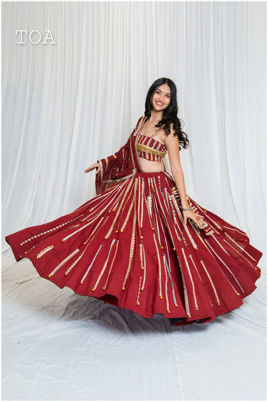 Shades of Border - BKD 1.O SP Outfit - Maroon