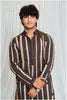 Shades Of Borders - BKD 1.O Kurta - Brown