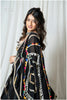 Taam Jham Dupatta - Black