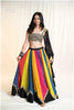 Multi Bandhani Cotton Set - Black SL