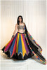 Multi Bandhani Cotton Set - Black SL