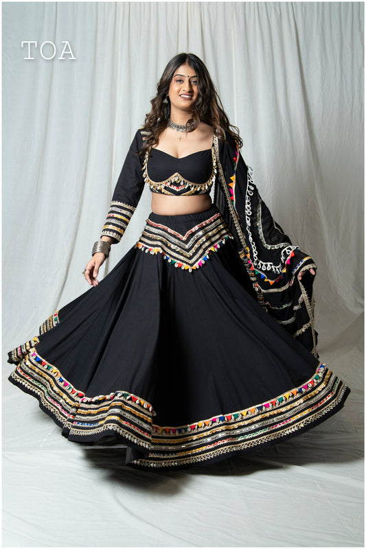 Taam Jham 3.O Skirt Black