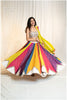 Bandhani Skirt Only - Multi - Offwhite