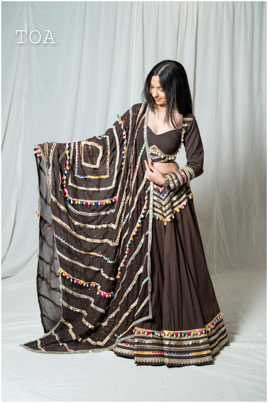 Taam Jham Dupatta Coffee