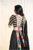 Penta Multi Bandhani Georgette Set - Black EL