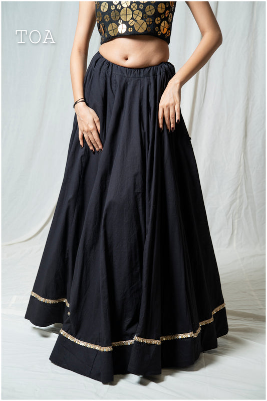 Tamba Twirl Skirt Black