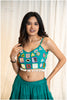 PoP Up Real Mirror Hand Work Blouse Rama