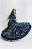 Shades Of Ajrakh Collection- Indigo Ajrakh Gamthi Outfit - E L