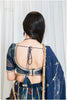 Shades Of Ajrakh Collection- Indigo Ajrakh Gamthi Outfit - E L
