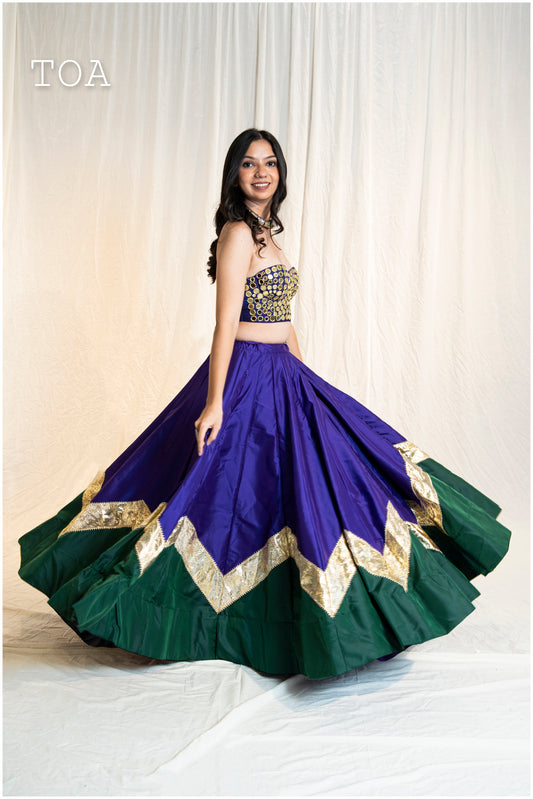 Hara Jamuni Lampi Skirt