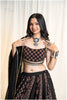 Ajab Gajab Ajrakh Gamthi Set - Black