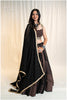 Ajab Gajab Ajrakh Gamthi Set - Black