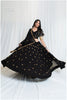 Shades Of Mirror -💫💫 Sequins Sitara Golden Mirror Skirt Only - Black