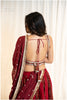Ajab Gajab Ajrakh Gamthi Set - Maroon