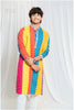 Multi Bandhani Kurta