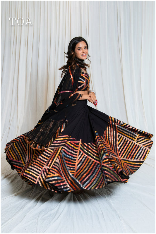 Shades Of Lampi - Matrix Design Outfit - EL - Black