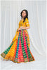 Shades Of Lampi - Multi Gharchola Bandhani Lampi Outfit - EL