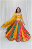 Shades Of Lampi - Multi Gharchola Bandhani Lampi Outfit - EL
