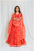 Shades Of Lampi - Gharchola Lampi Dupatta - Red