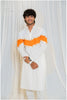 Shades Of Solid - Off white & Orange