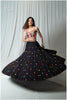 Multi Mirror Skirt - Black