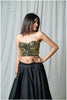Mirror Corset Set - Black