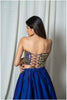 Mirror Corset Top - Royal Blue💫