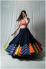 Pentacolor Parade Navy Blue Skirt