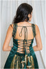 Shades Of Ajrakh - Mashru Handblock SL Outfit - Green